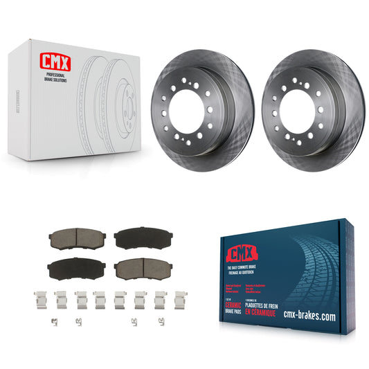 [Arrière] Kit de Disque et plaquette (céramique) de frein pour Toyota 4Runner Lexus GX460 FJ Cruiser K8C-102008
