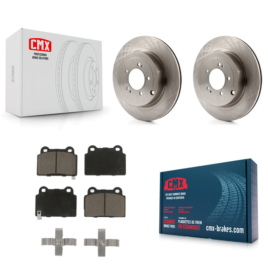[Arrière] Kit de Disque et plaquette (céramique) de frein pour Mitsubishi Lancer K8C-102014
