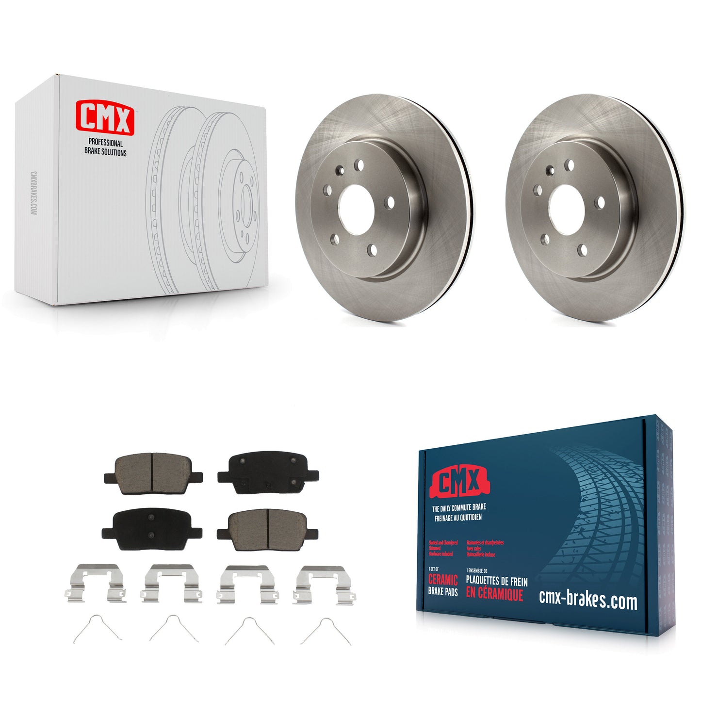 [Arrière] Kit de Disque et plaquette (céramique) de frein pour Chevrolet Camaro Cadillac CT6 K8C-102027
