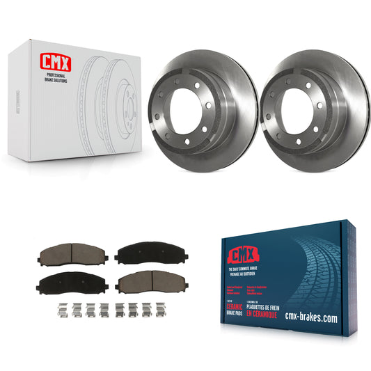 [Arrière] Kit de Disque et plaquette (céramique) de frein pour Ford F-250 Super Duty F-350 K8C-102034
