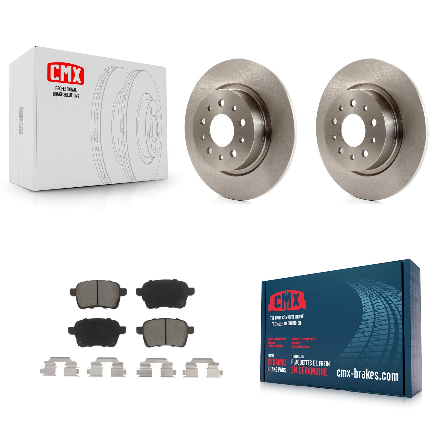 [Arrière] Kit de Disque et plaquette (céramique) de frein pour 2014-2020 Fiat 500L K8C-102037