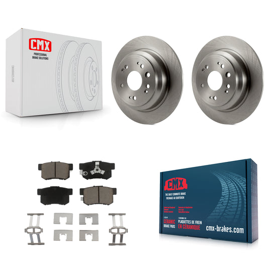 [Arrière] Kit de Disque et plaquette (céramique) de frein pour Honda Crosstour Accord K8C-102047