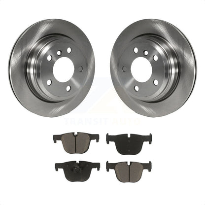 [Arrière] Kit de Disque et plaquette (céramique) de frein pour 2016 BMW 428i xDrive sans Blue Painted Calipers K8C-102049 par Transit Auto