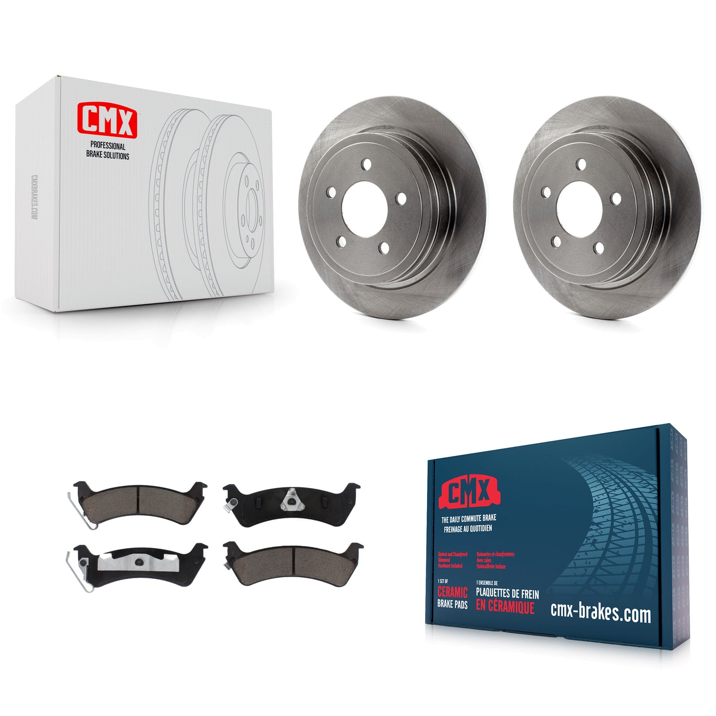 [Arrière] Kit de Disque et plaquette (céramique) de frein pour Ford Explorer Sport Trac K8C-102053