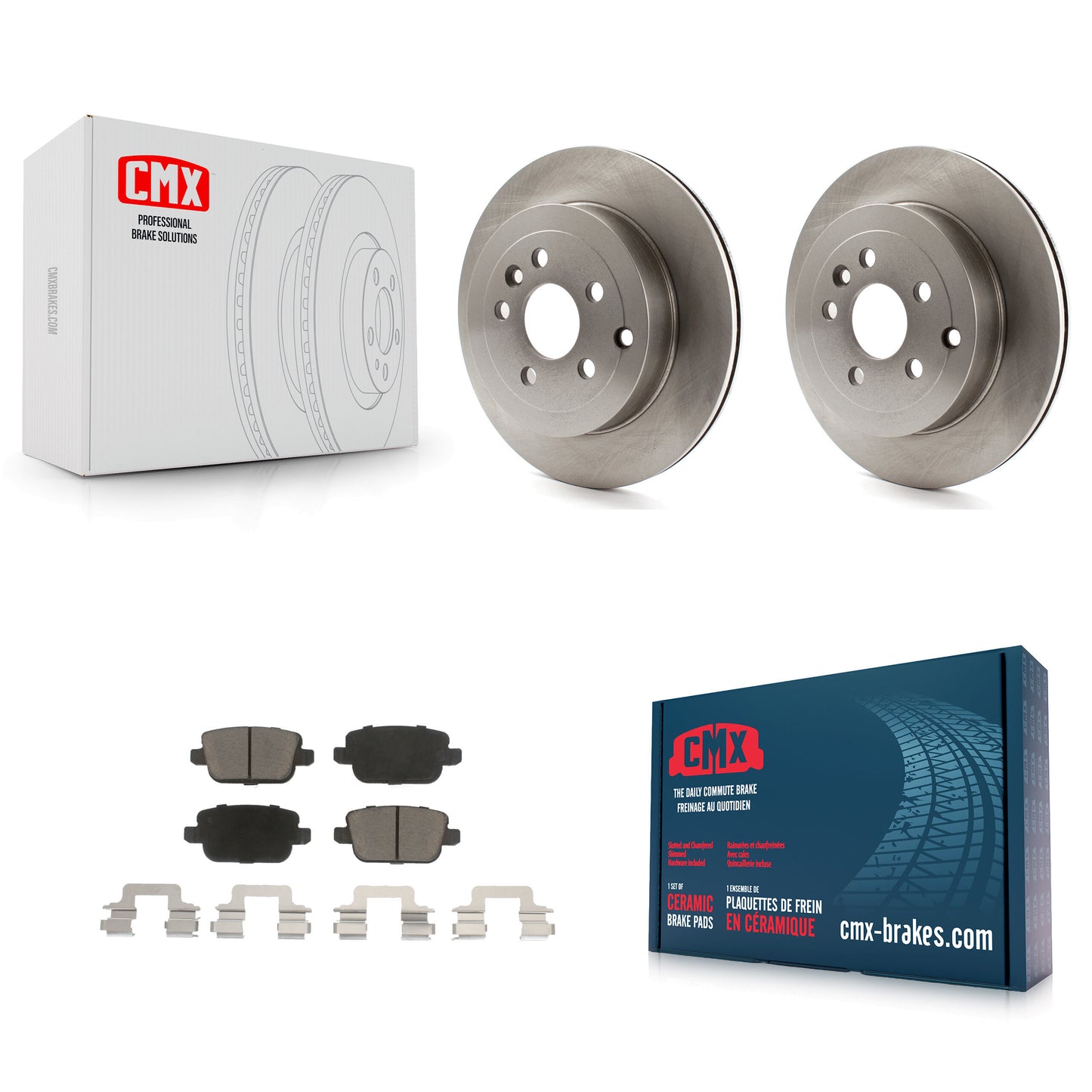 [Arrière] Kit de Disque et plaquette (céramique) de frein pour 2008-2011 Land Rover LR2 K8C-102064