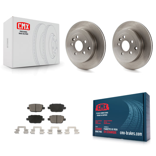 [Arrière] Kit de Disque et plaquette (céramique) de frein pour 2008-2011 Land Rover LR2 K8C-102064