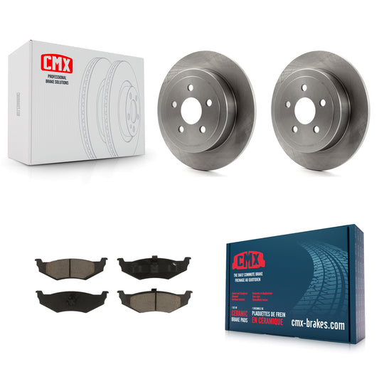 [Arrière] Kit de Disque et plaquette (céramique) de frein pour Chrysler Sebring Dodge Stratus PT Cruiser Cirrus Plymouth Breeze K8C-102075