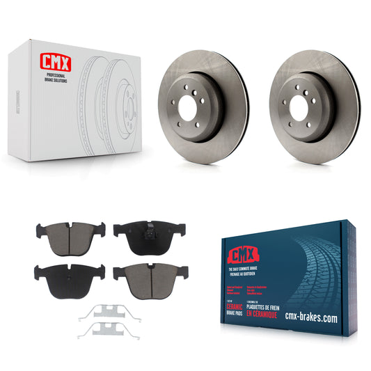[Arrière] Kit de Disque et plaquette (céramique) de frein pour BMW 650i 535i 550i 645Ci 545i K8C-102078