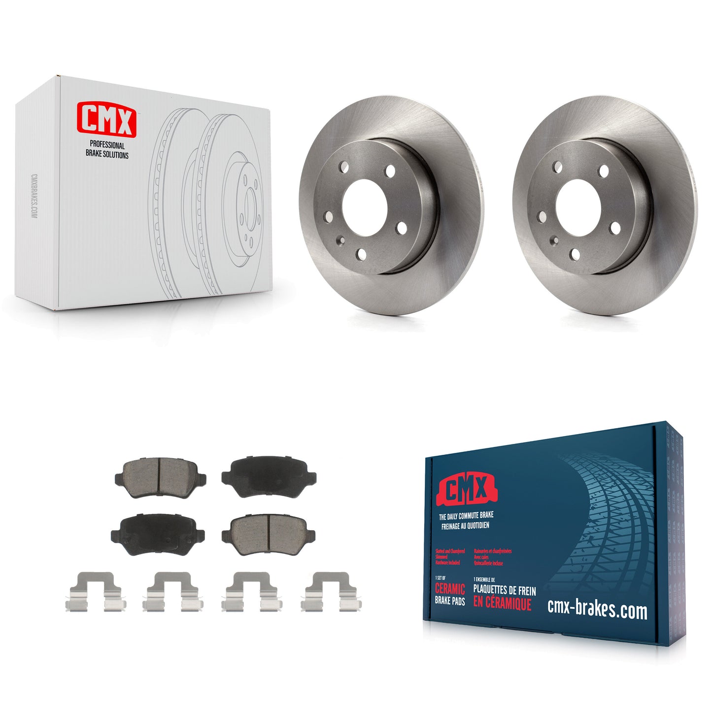 [Arrière] Kit de Disque et plaquette (céramique) de frein pour 2008-2009 Saturn Astra K8C-102087