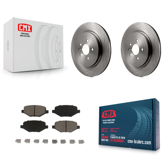[Arrière] Kit de Disque et plaquette (céramique) de frein pour Ford Explorer Police Interceptor Utility Lincoln MKS Flex Taurus MKT K8C-102094