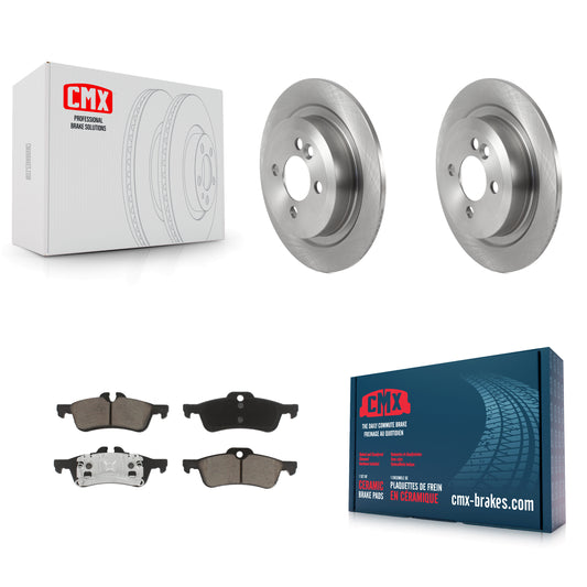 [Arrière] Kit de Disque et plaquette (céramique) de frein pour 2007-2008 Mini Cooper Convertible avec 280mm Diameter Rotor K8C-102096