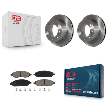 [Arrière] Kit de Disque et plaquette (céramique) de frein pour 2005-2007 Ford F-250 Super Duty F-350 K8C-102100