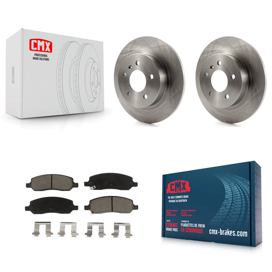 [Arrière] Kit de Disque et plaquette (céramique) de frein pour 2006-2011 Buick Lucerne Cadillac DTS K8C-102106