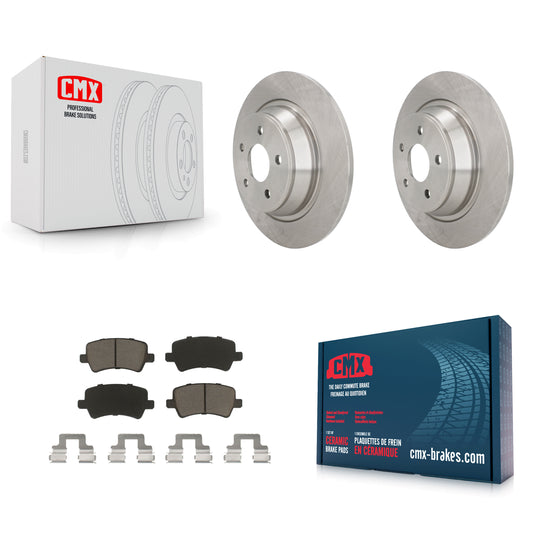 [Arrière] Kit de Disque et plaquette (céramique) de frein pour 2012-2015 Land Rover Range Evoque K8C-102114