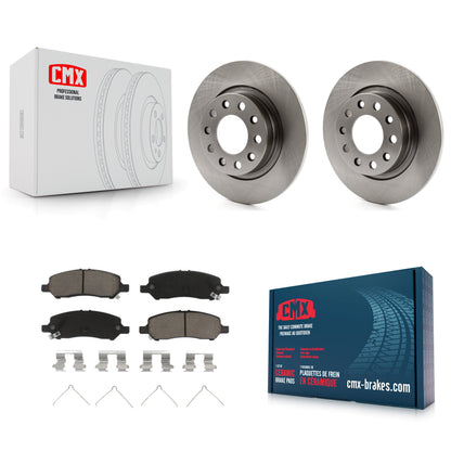 [Arrière] Kit de Disque et plaquette (céramique) de frein pour 2013-2016 Dodge Dart K8C-102122