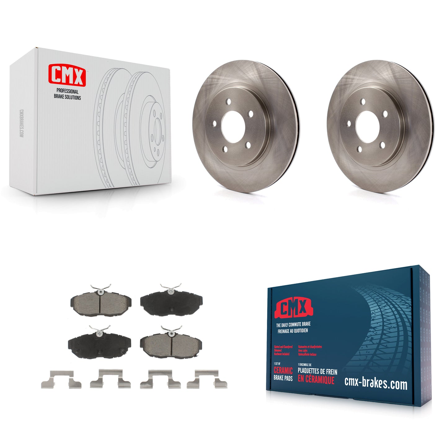 [Arrière] Kit de Disque et plaquette (céramique) de frein pour Ford Mustang K8C-102132