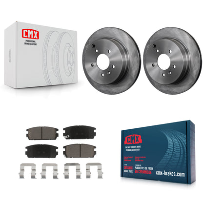 [Arrière] Kit de Disque et plaquette (céramique) de frein pour Chevrolet Equinox Saturn Vue Captiva Sport Pontiac Torrent Suzuki XL-7 K8C-102145