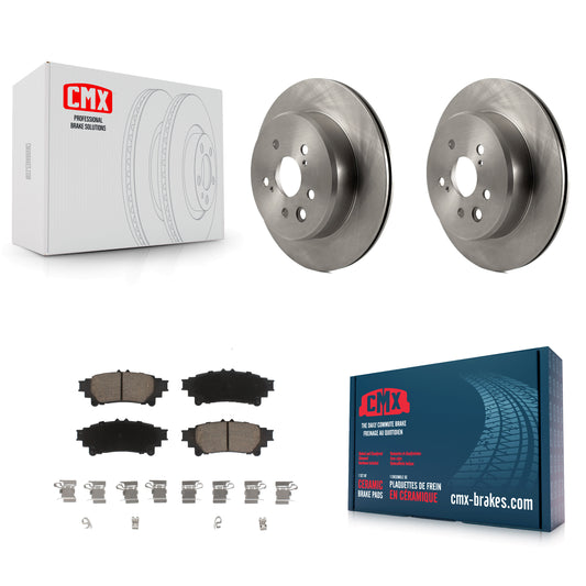 [Arrière] Kit de Disque et plaquette (céramique) de frein pour Lexus GS350 IS300 IS200t IS350 RC350 RC300 RC200t GS300 GS200t GS450h K8C-102149