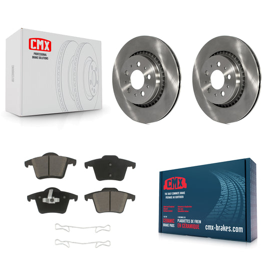 [Arrière] Kit de Disque et plaquette (céramique) de frein pour 2003-2014 Volvo XC90 K8C-102151