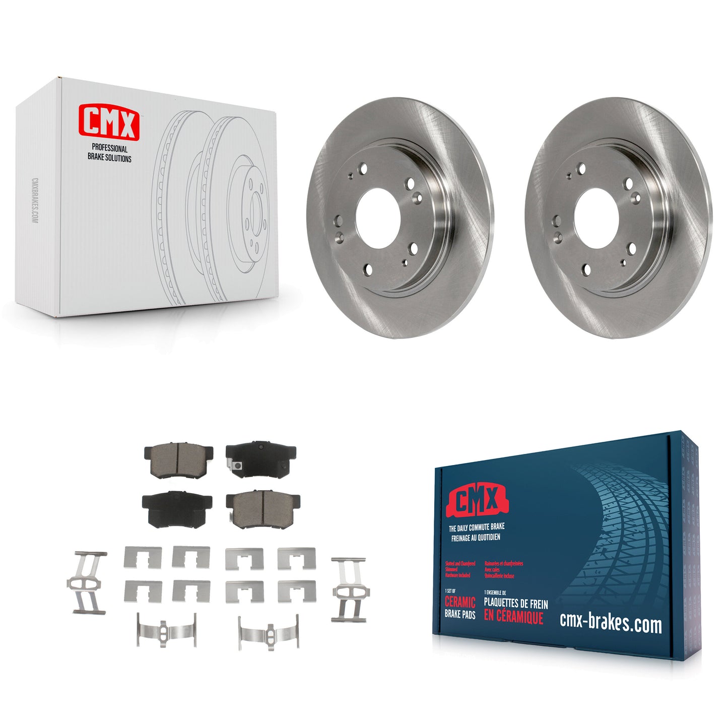 [Arrière] Kit de Disque et plaquette (céramique) de frein pour 2011-2015 Honda CR-Z K8C-102152