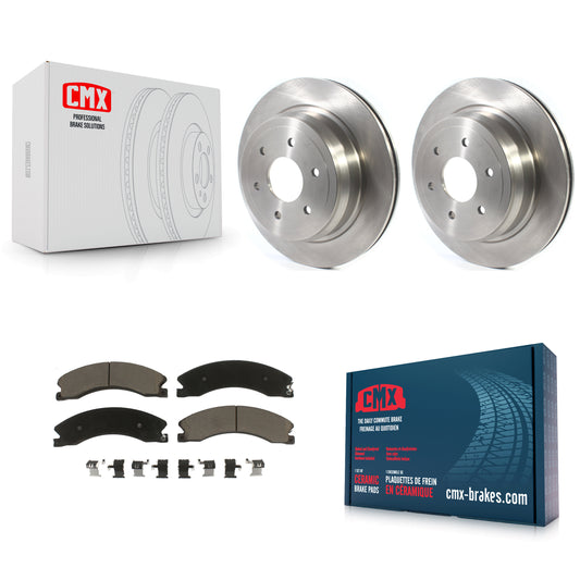 [Arrière] Kit de Disque et plaquette (céramique) de frein pour 2016-2022 Nissan TITAN XD K8C-102156