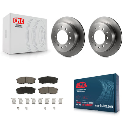 [Arrière] Kit de Disque et plaquette (céramique) de frein pour Toyota 4Runner Sequoia FJ Cruiser Lexus GX470 K8C-102161