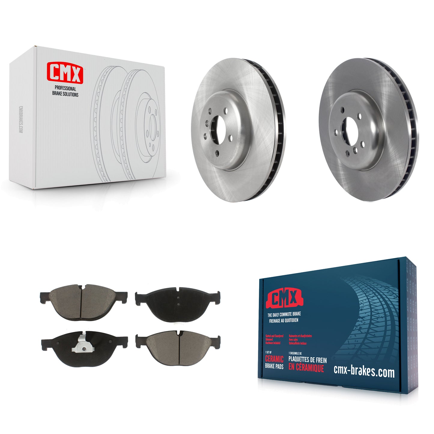 [Avant] Kit de Disque et plaquette (céramique) de frein pour BMW 750Li xDrive 750i 550i GT K8C-102169
