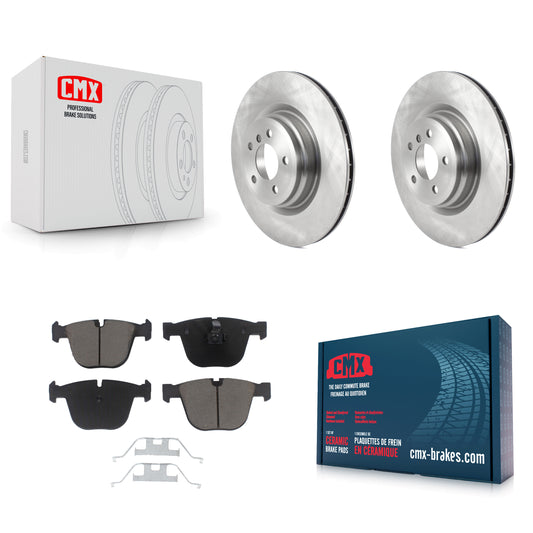 [Arrière] Kit de Disque et plaquette (céramique) de frein pour BMW 750Li xDrive 750i 550i GT Alpina B7 760Li B7L ActiveHybrid 7 K8C-102170