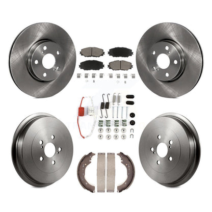 [Avant + Arrière] Kit de Disque et plaquette (céramique) de frein pour Toyota Corolla K8C-102174