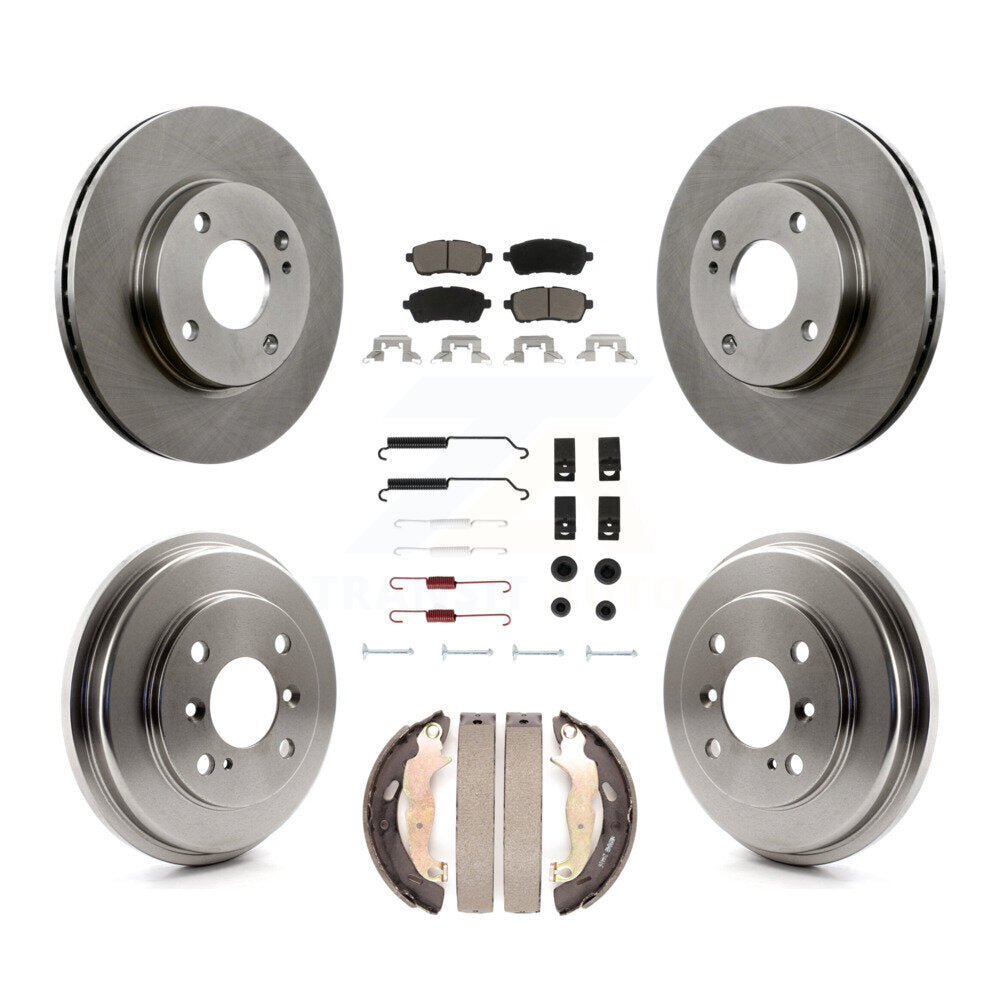 [Avant et Arrière] Disque et plaquette de frein pour Ford Fiesta K8C-102175