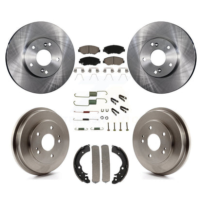 [Avant + Arrière] Kit de Disque et plaquette (céramique) de frein pour Honda Accord Fit K8C-102177