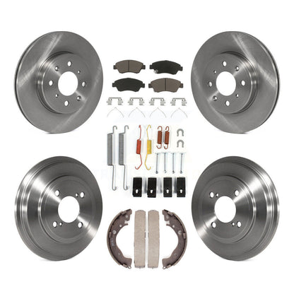 [Avant + Arrière] Kit de Disque et plaquette (céramique) de frein pour 2015-2020 Honda Fit K8C-102178
