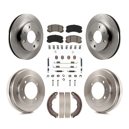 [Avant + Arrière] Kit de Disque et plaquette (céramique) de frein pour Mitsubishi Lancer K8C-102180