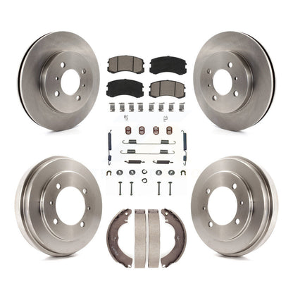 [Avant + Arrière] Kit de Disque et plaquette (céramique) de frein pour Mitsubishi Lancer ES K8C-102182
