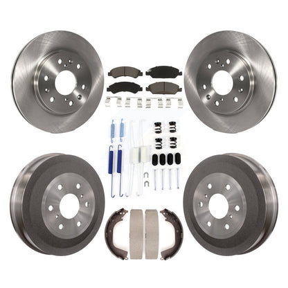 [Avant + Arrière] Kit de Disque et plaquette (céramique) de frein pour Chevrolet Silverado 1500 GMC Sierra K8C-102186