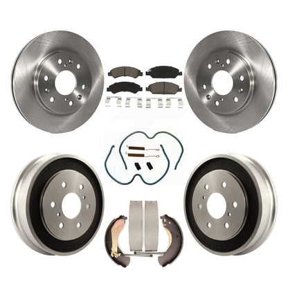 [Avant + Arrière] Kit de Disque et plaquette (céramique) de frein pour Chevrolet Silverado 1500 GMC Sierra Classic K8C-102188