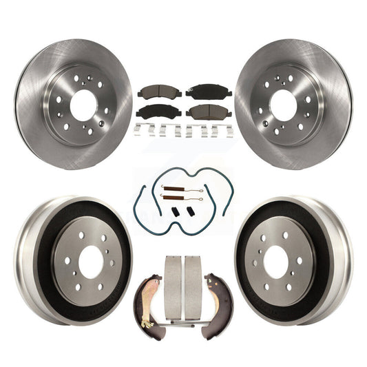 [Avant + Arrière] Kit de Disque et plaquette (céramique) de frein pour Chevrolet Silverado 1500 GMC Sierra Classic K8C-102188