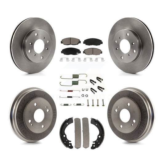 [Avant + Arrière] Kit de Disque et plaquette (céramique) de frein pour Honda Accord K8C-102192
