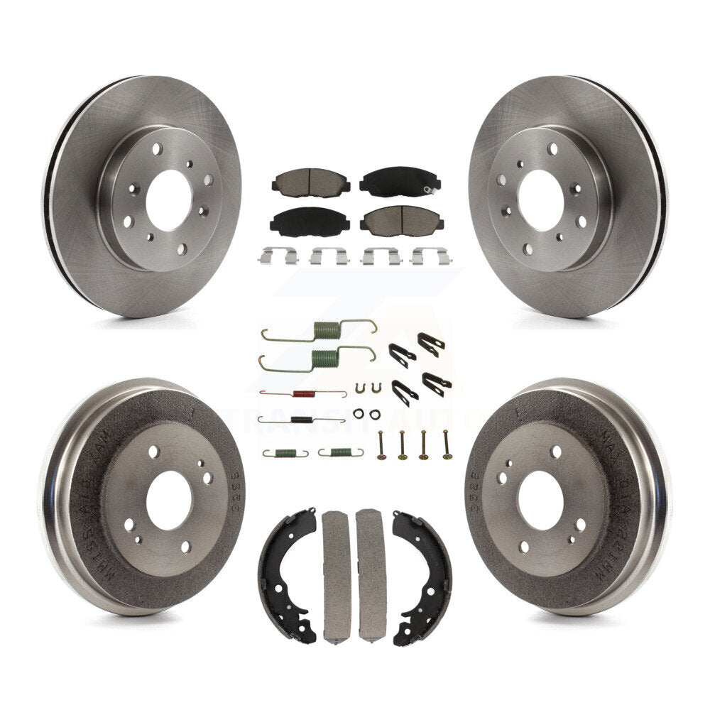 [Avant + Arrière] Kit de Disque et plaquette (céramique) de frein pour Honda Accord K8C-102193