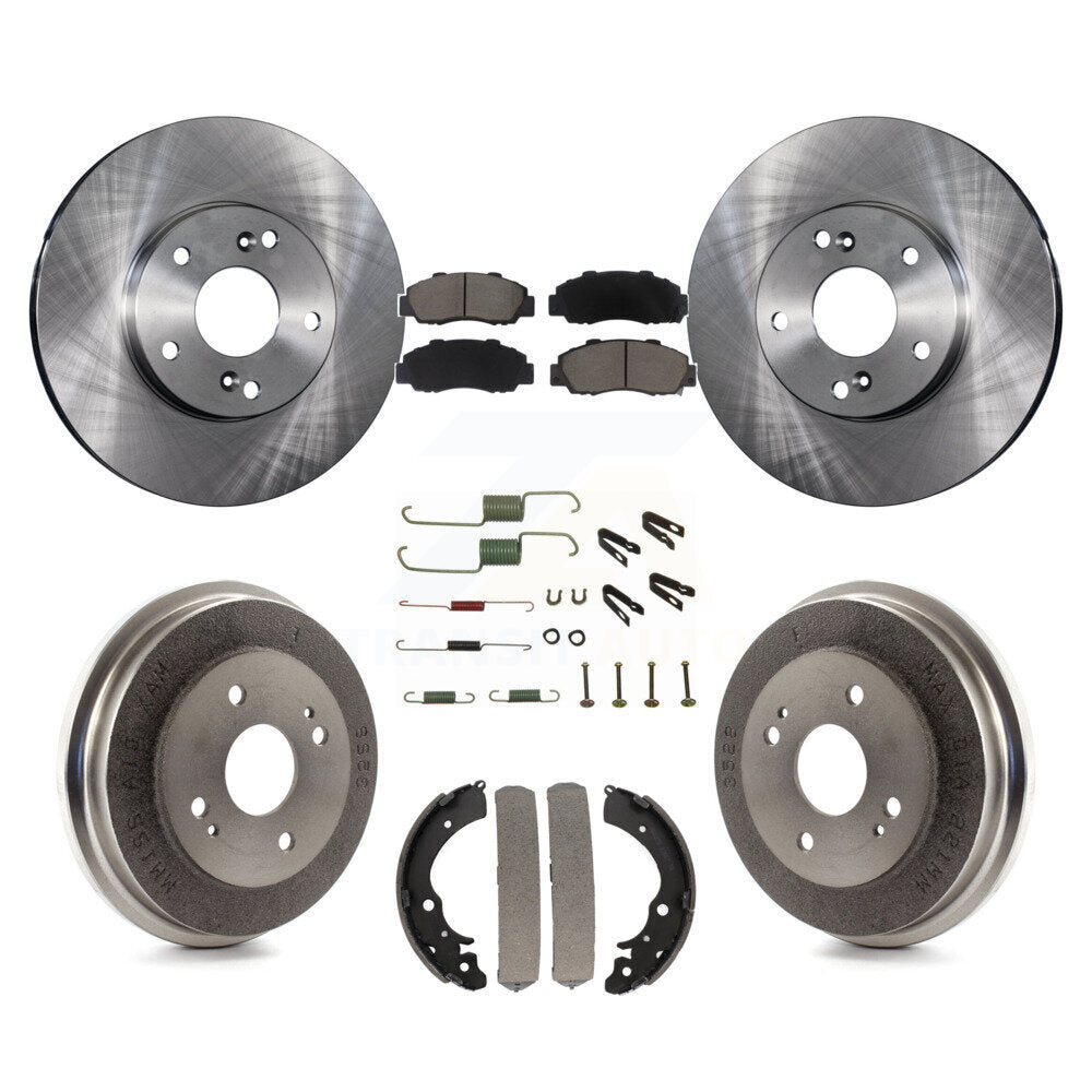 [Avant + Arrière] Kit de Disque et plaquette (céramique) de frein pour Honda Accord 3.0L K8C-102194