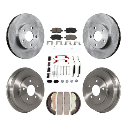 [Avant + Arrière] Kit de Disque et plaquette (céramique) de frein pour Chevrolet Cobalt avec 5 Lug Wheels K8C-102197