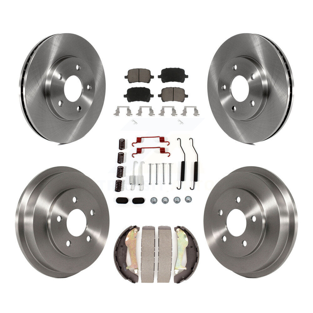 [Avant + Arrière] Kit de Disque et plaquette (céramique) de frein pour Chevrolet HHR K8C-102201