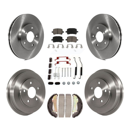 [Avant + Arrière] Kit de Disque et plaquette (céramique) de frein pour Chevrolet HHR K8C-102201