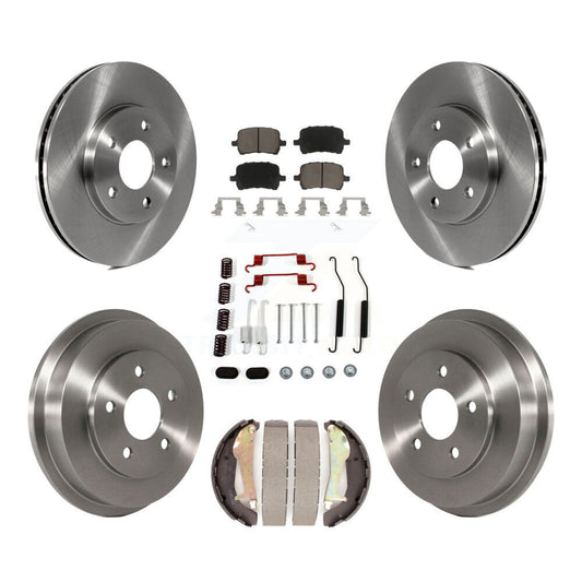 [Avant + Arrière] Kit de Disque et plaquette (céramique) de frein pour Chevrolet HHR K8C-102201