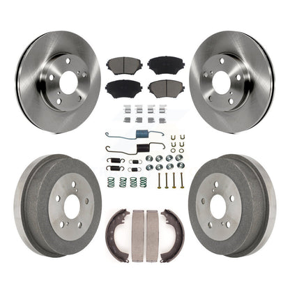 [Avant + Arrière] Kit de Disque et plaquette (céramique) de frein pour 2001-2002 Toyota RAV4 GAS engine K8C-102210