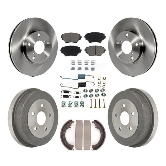 [Avant + Arrière] Kit de Disque et plaquette (céramique) de frein pour 2001-2002 Toyota RAV4 GAS engine K8C-102210
