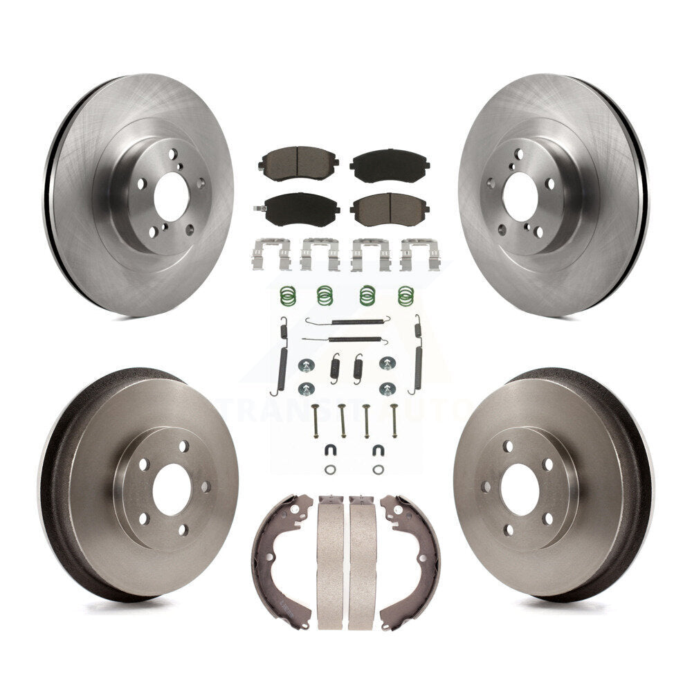 [Avant + Arrière] Kit de Disque et plaquette (céramique) de frein pour Subaru Forester Impreza K8C-102212