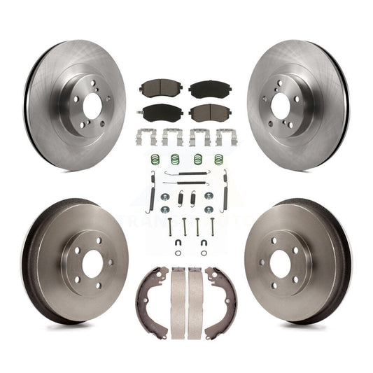 [Avant + Arrière] Kit de Disque et plaquette (céramique) de frein pour Subaru Forester Impreza K8C-102212