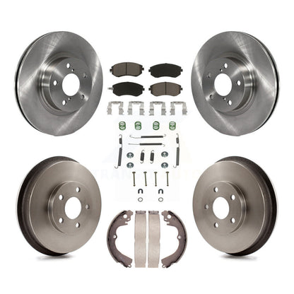 [Avant + Arrière] Kit de Disque et plaquette (céramique) de frein pour 2002-2003 Subaru Impreza Outback RS TS K8C-102213