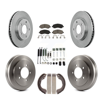 [Avant + Arrière] Kit de Disque et plaquette (céramique) de frein pour Dodge Caliber K8C-102216